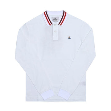 VIVIENNE WESTWOOD ロゴ クラシック ポロ シャツ メンズ長袖 2H01000H J0009 A401 133536653 [P]