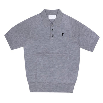 AMI HPL438 KN0039 0504 Poloshirt mit kleinem Herzlogo für Herren 157375808 [P]