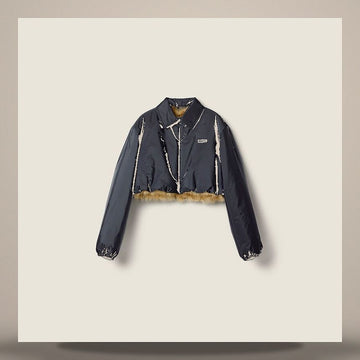 Miu Miu Functional Material and Shearling Bomber Jacket ML1598_6464_F063H_S_OOO 158808467 [P]