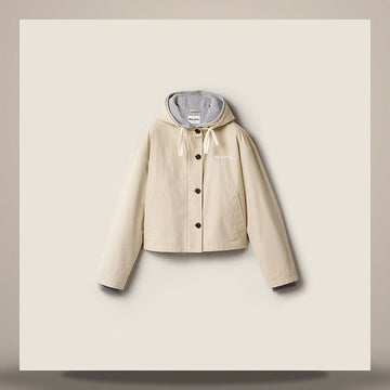 Miu Miu Cotton and Fleece Bomber Jacket 158808650 [P]