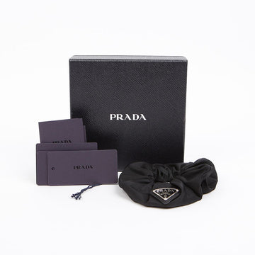 PRADA Triangular Logo Haarband Schwarz 158665151 [P]