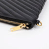 SAINT LAURENT カサンドラ マトレーゼ キルティング レザー ドキュメント ホルダー ブラック ゴールド金具 158672860 [P]