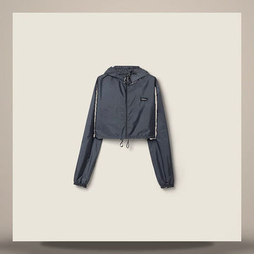 MIU MIU Technischer Stoff Windbreaker 158813337 [P]
