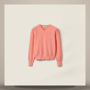 MIU MIU V-Ausschnitt Wollcardigan 158813341 [P]