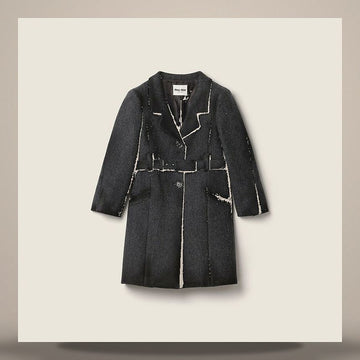 MIU MIU シングルブレスト ダブル ウール コート MS2204_6471_F0031_S_OOO 158813346 [P]