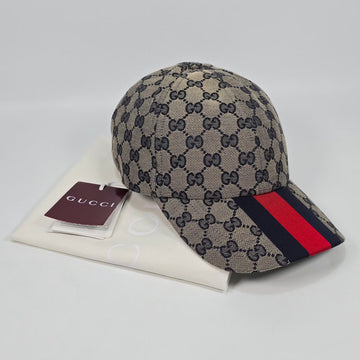 GUCCI オリジナル GG ベースボールキャップ (M) 158813361 [P]
