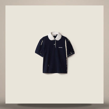 Miu Miu Pique Polo Shirt 158813366 [P]