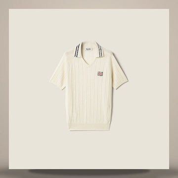 Miu Miu Cashmere Polo Shirt 158813380 [P]