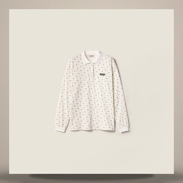 MIU MIU コットンポロシャツ MJLA70_6393_F0963_S_OOO 158813384 [P]