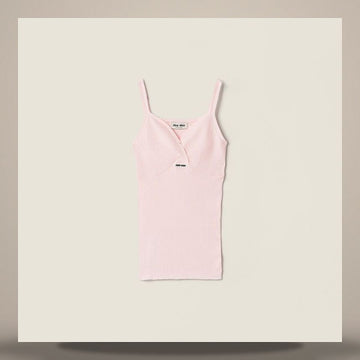 Miu Miu Cotton Knit Top MMV306_18IL_F0AL2_S_OOO 158813415 [P]