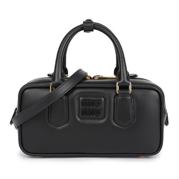 MIU MIU レザーの女性用トートバッグ 5BB142-ACR3-F0002-OON 128843298 [P]