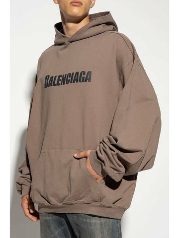 BALENCIAGA Zerknittertes Logo Hoodie 729361 TNVL2 7761 133028112 [P]