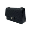 CHANEL キャビア クラシック ラージ (ジャンボ) シルバーチェーン ショルダーバッグ A58600 158813733 [P]