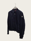 Moncler Navy Neck Lettering Repel Windbreaker Jacket 158814088 [P]