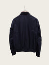 Moncler Navy Neck Lettering Repel Windbreaker Jacket 158814088 [P]