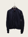Moncler Navy Neck Lettering Repel Windbreaker Jacket 158814088 [P]