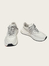 Bottega Veneta White Leather Speedster Sneakers 158814139 [P]
