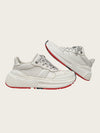 Bottega Veneta White Leather Speedster Sneakers 158814139 [P]