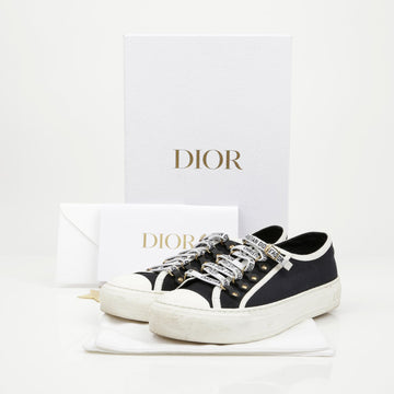 DIOR Canvas Low-Top Sneaker Schwarz 158542767 [P]