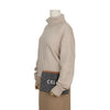 Celine Triop Small Canvas Lambskin Pouch 158639435 [P]