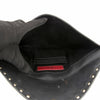 Valentino Cap Leather Rockstud Envelope Clutch Black 158643560 [P]