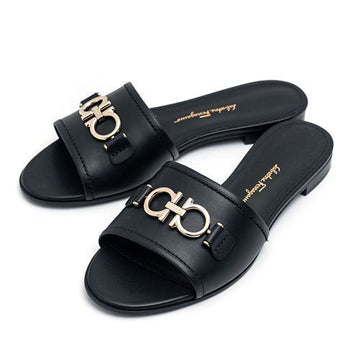 SALVATORE FERRAGAMO Damen Sandalen RHODES-BK NERO 730192 29763486 [P]