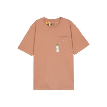 Carhartt Loose Fit Heavyweight Regular Short Sleeve Pocket T-Shirt Italian Clay 157344617 [P]
