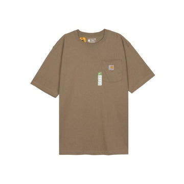 Carhartt Loose Fit Heavyweight Regular Short Sleeve Pocket T-Shirt Desert K87-DES 157344627 [P]