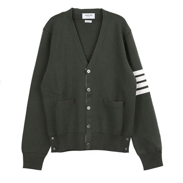 THOM BROWNE Gestreifter Strickcardigan 115442960 [P]