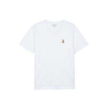 Maison Kitsune Women’s Dreaming Fox Regular T-Shirt White QW00109KJ7026-P100 151679140 [P]
