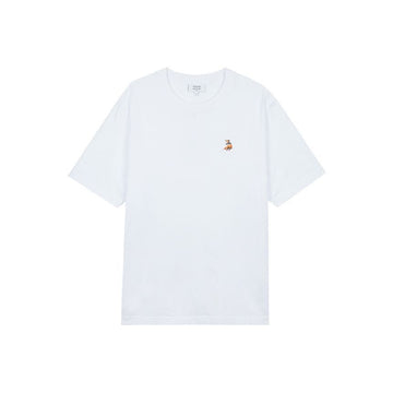 MAISON KITSUNE Herren Dreaming Fox Comfort T-Shirt Weiß 151679145 [P]