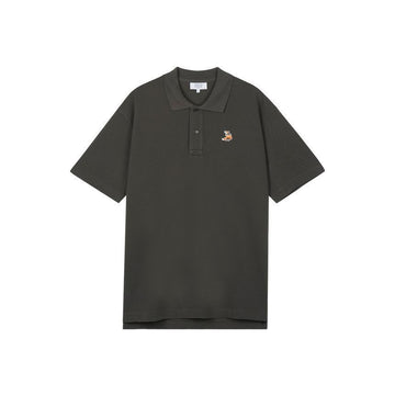 MAISON KITSUNE メンズドリーミングフォックスコンフォートポロベルーガQM00201KP0001-0453 153191766 [P]