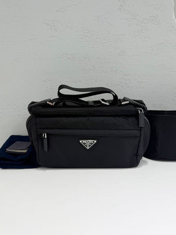 PRADA Nylon Saffiano Biker Bag 2VH994 158815467 [P]
