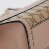 GUCCI Jacquard-Leinwand mit Lederbesatz Emily Ketten-Schultertasche Rosa 158542743 [P]