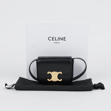 CELINE Mini Klode Shiny Kapskin Schwarz 158641902 [P]