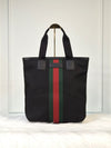 GUCCI ウェブ GG ストライプ キャンバス トートバッグ(631245) 158818094 [P]