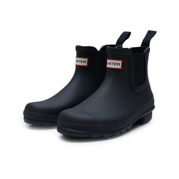 HUNTER Damen Original Chelsea Regenstiefel Schwarz WFS2078RMA-BLK 152738881 [P]