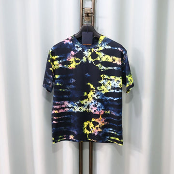 LOUIS VUITTON Tie-Dye Monogram T-Shirt Kurzarm S/95 158508154 [P]