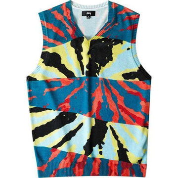 stussy Printed Sweater Vest 75832658 [P]
