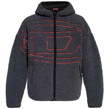 DIESEL S ZAT Teddy Kapuzen Sweatshirt 151465762 [P]
