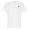 MAISON KITSUNE Fox Head T-Shirt Weiß LM00104KJ0008 P100 110883720 [P]