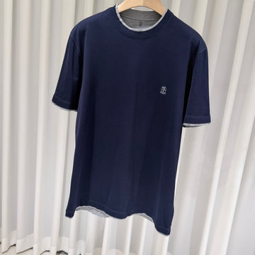BRUNELLO CUCINELLI Crewneck Fake Layered T-Shirt (S-Grade/XXL) 158841753 [P]