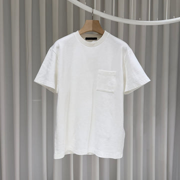 Louis Vuitton Monogram Pique Short Sleeve T-Shirt White M 26S/S 158842694 [P]