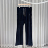 CELINE Velours Trainingshose Navy (S-Güte/XL) 158845063 [P]
