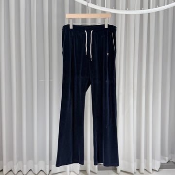 Celine Velvet Training Pants Navy (Size XL) 158845063 [P]