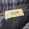 CELINE Velours Trainingshose Navy (S-Güte/XL) 158845063 [P]