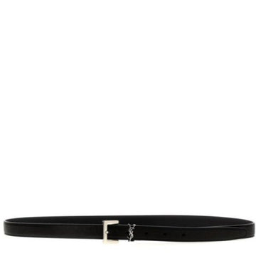SAINT LAURENT Monogramm Logo Gürtel 150688931 [P]