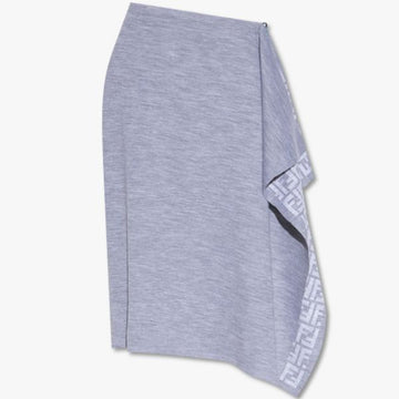 Fendi FF Motif Wool Skirt 75887981 [P]