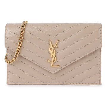 SAINT LAURENT エンベロープチェーン財布 742920-BOW01-2721 77014217 [P]
