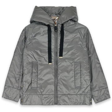 MAXMARA ダリア フード パディング ジャケット（グレー） 2529486104600 144643073 [P]